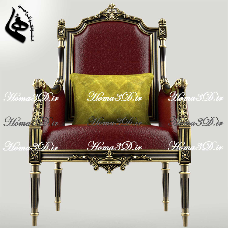 خرید و دانلود فایل طراحی 3بعدی مبلمان منبتی