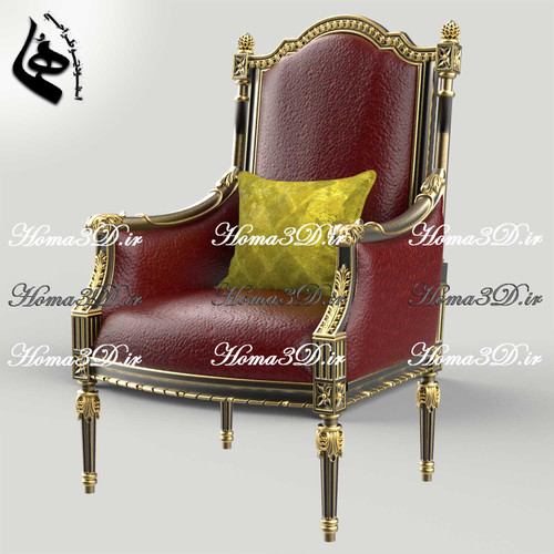 خرید و دانلود فایل طراحی ۳بعدی مبلمان منبتی