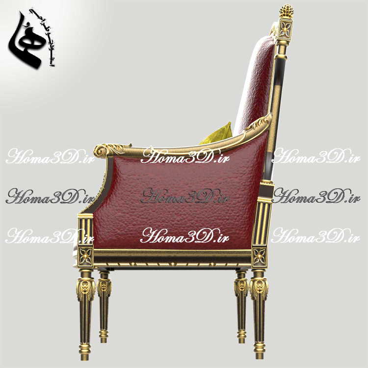 خرید و دانلود فایل طراحی ۳بعدی مبلمان منبتی