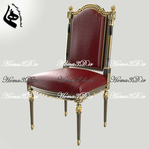 فایل طراحی و دانلودی صندلی فرانسوی میهمان