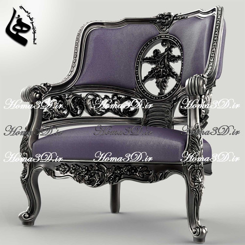 خرید و دانلود فایل طراحی 3بعدی منبت مبل لوکس ورساچ جهت تولید، رندرینگ و CNC