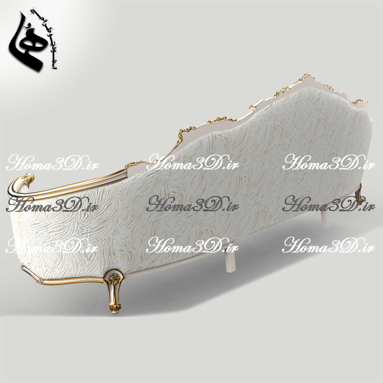 خرید و دانلود فایل طراحی ۳بعدی منبت کاناپه کینگ سایز ورساچ