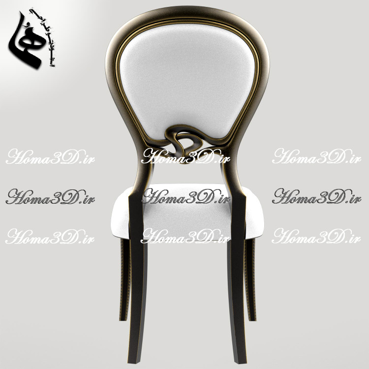 صندلی لوکس با پشتی گرد مناسب هر سبک، سلیقه و فضا