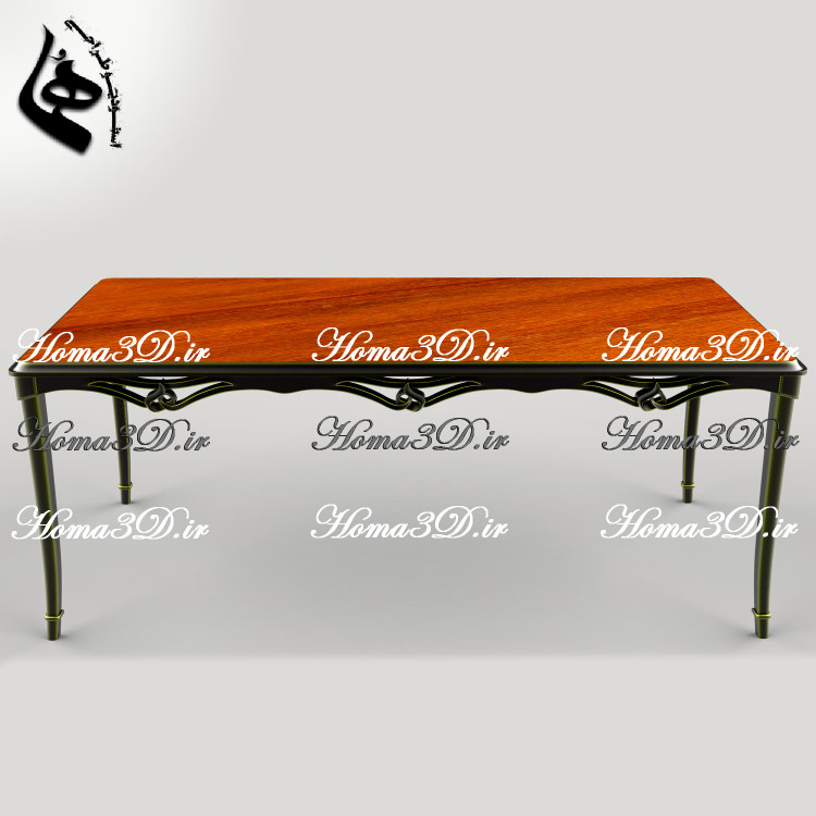 فایل طراحی دانلودی میز ناهارخوری شیک، زیبا و کاملاً هنری | جایی که فرم، کارکرد و احساس کنار هم مینشینند