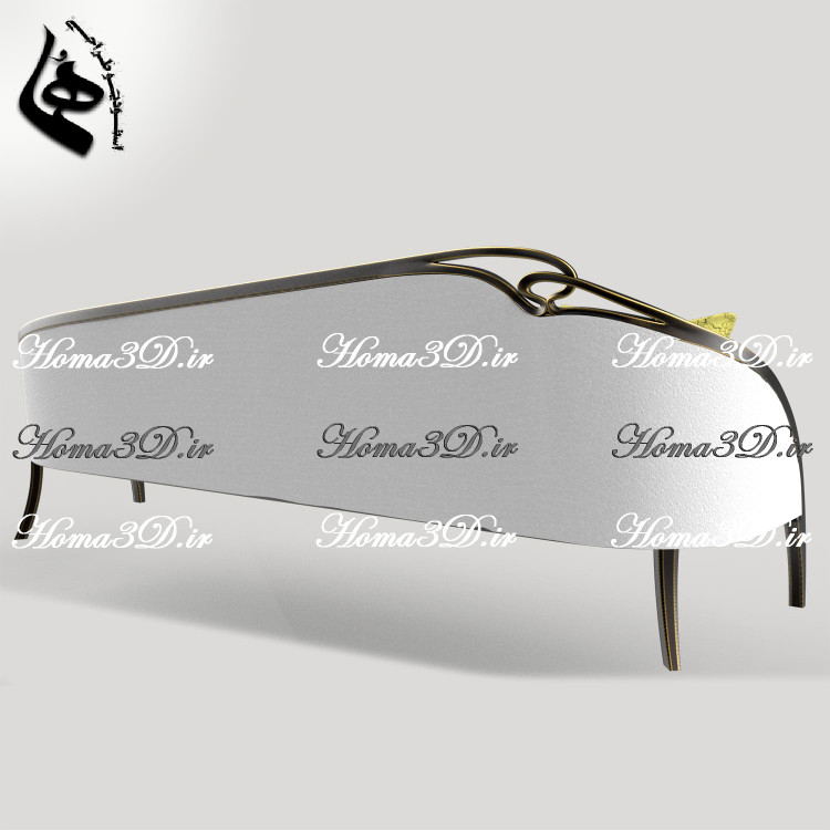 کاناپه لوکس الهامگرفته از هنر فریم و قوس؛ ترکیب جسارت طراحی با ظرافت مدرن