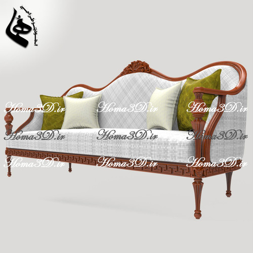 فایل طراحی و دانلودی کاناپه با ایده ورساچ؛ آماده تولید در صنعت مبلمان و چوب با CNC تخت و روتاری