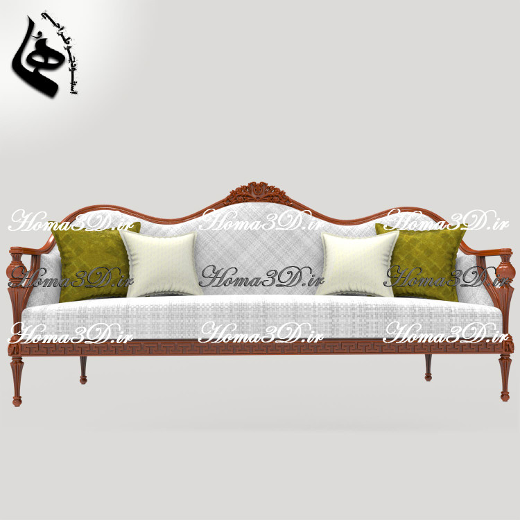 فایل طراحی و دانلودی کاناپه با ایده ورساچ؛ آماده تولید در صنعت مبلمان و چوب با CNC تخت و روتاری