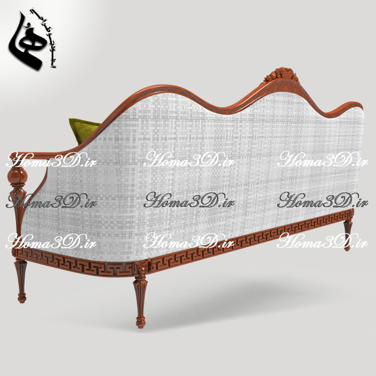 فایل طراحی و دانلودی کاناپه با ایده ورساچ؛ آماده تولید در صنعت مبلمان و چوب با CNC تخت و روتاری
