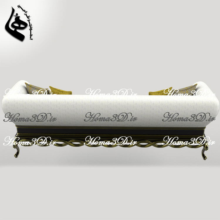 فایل مهندسی کاناپه طنابی لوکس | خروجی STL بهینهشده برای ماشینکاری CNC چوب