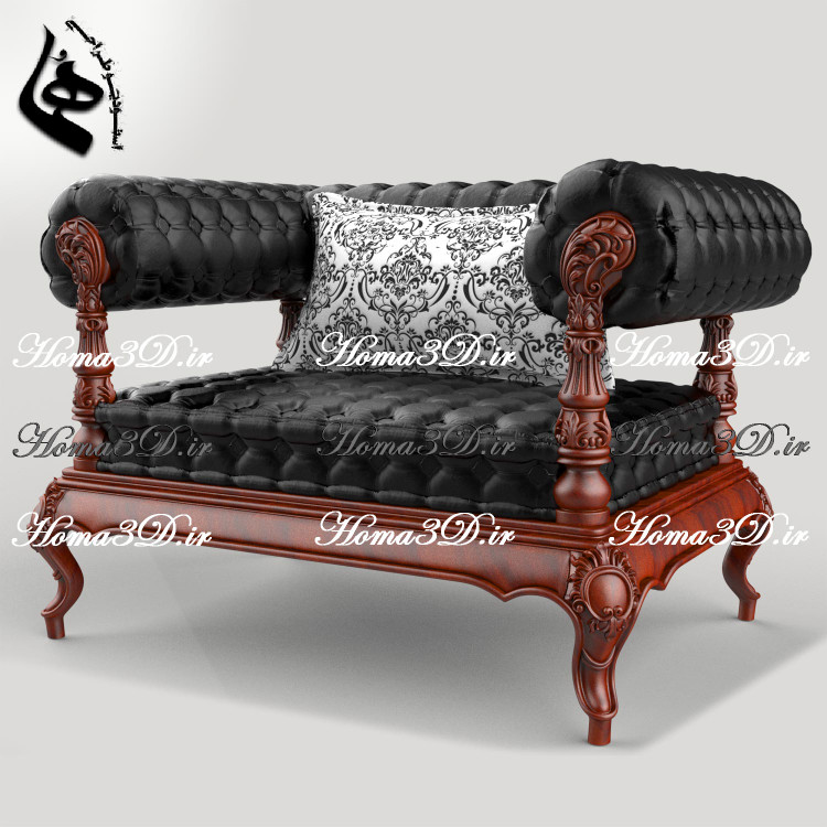 اکتساب یک اثر هنری دیجیتال: خرید و دانلود فایل طراحی مبل تک لوکس ایتالیایی