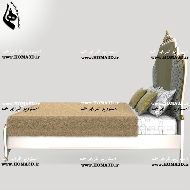 فایل طراحی3بعدی سرویس خواب،دانلود سرویس خواب،دانلود آینه