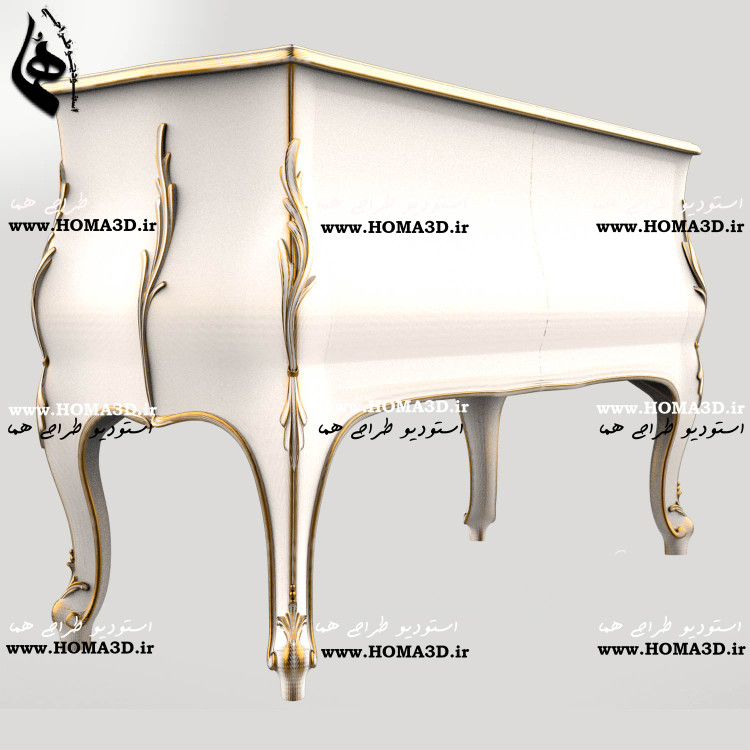 فایل طراحی3بعدی سرویس خواب،دانلود سرویس خواب،دانلود آینه