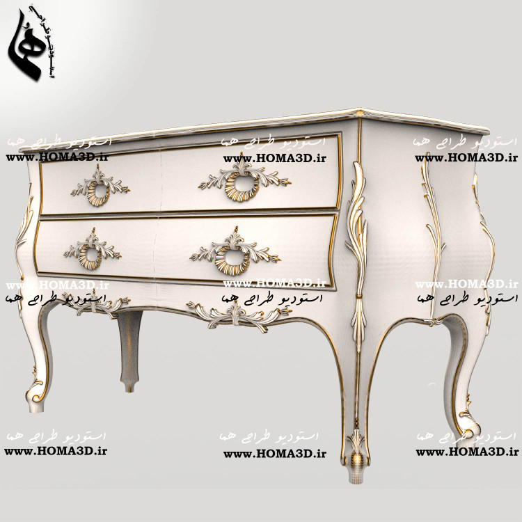 فایل طراحی3بعدی سرویس خواب،دانلود سرویس خواب،دانلود آینه