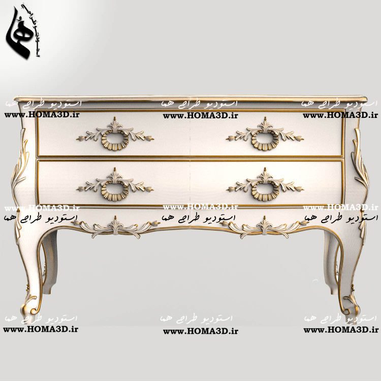 فایل طراحی3بعدی سرویس خواب،دانلود سرویس خواب،دانلود آینه