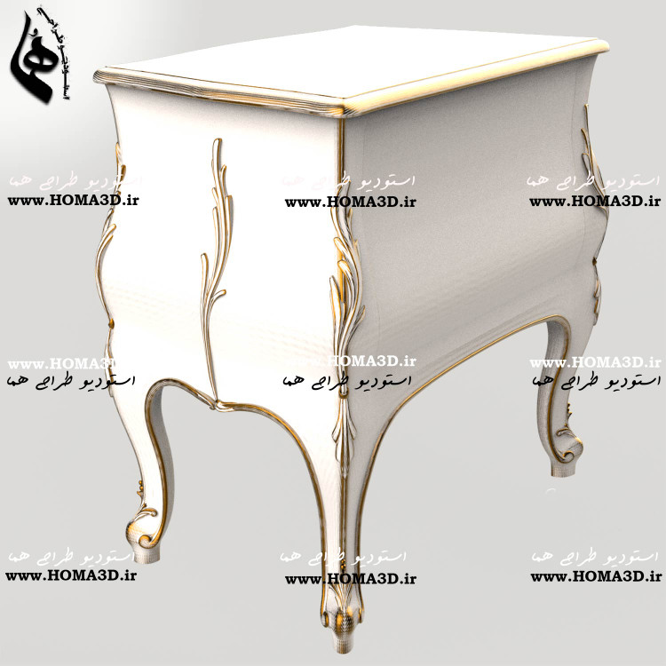 فایل طراحی3بعدی سرویس خواب،دانلود سرویس خواب،دانلود آینه