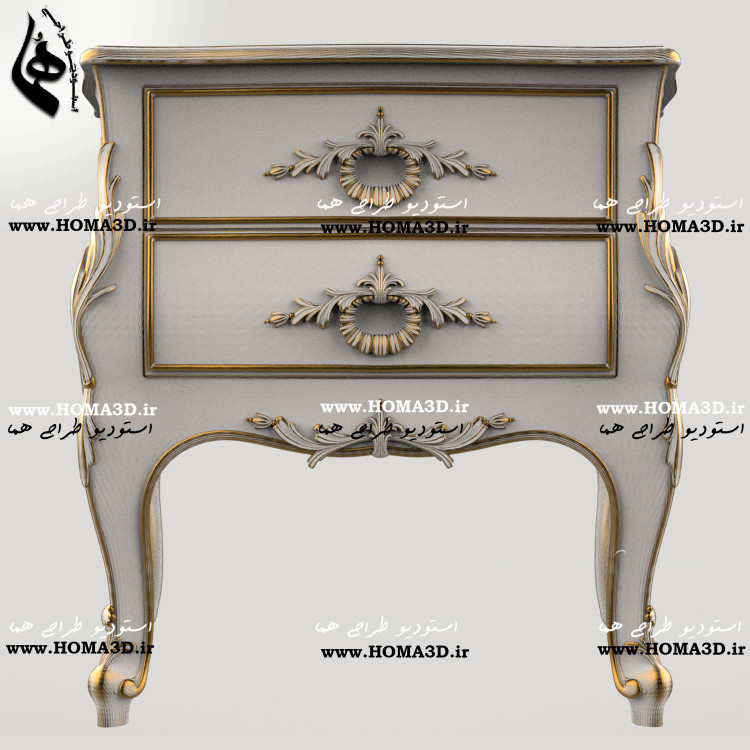 فایل طراحی3بعدی سرویس خواب،دانلود سرویس خواب،دانلود آینه